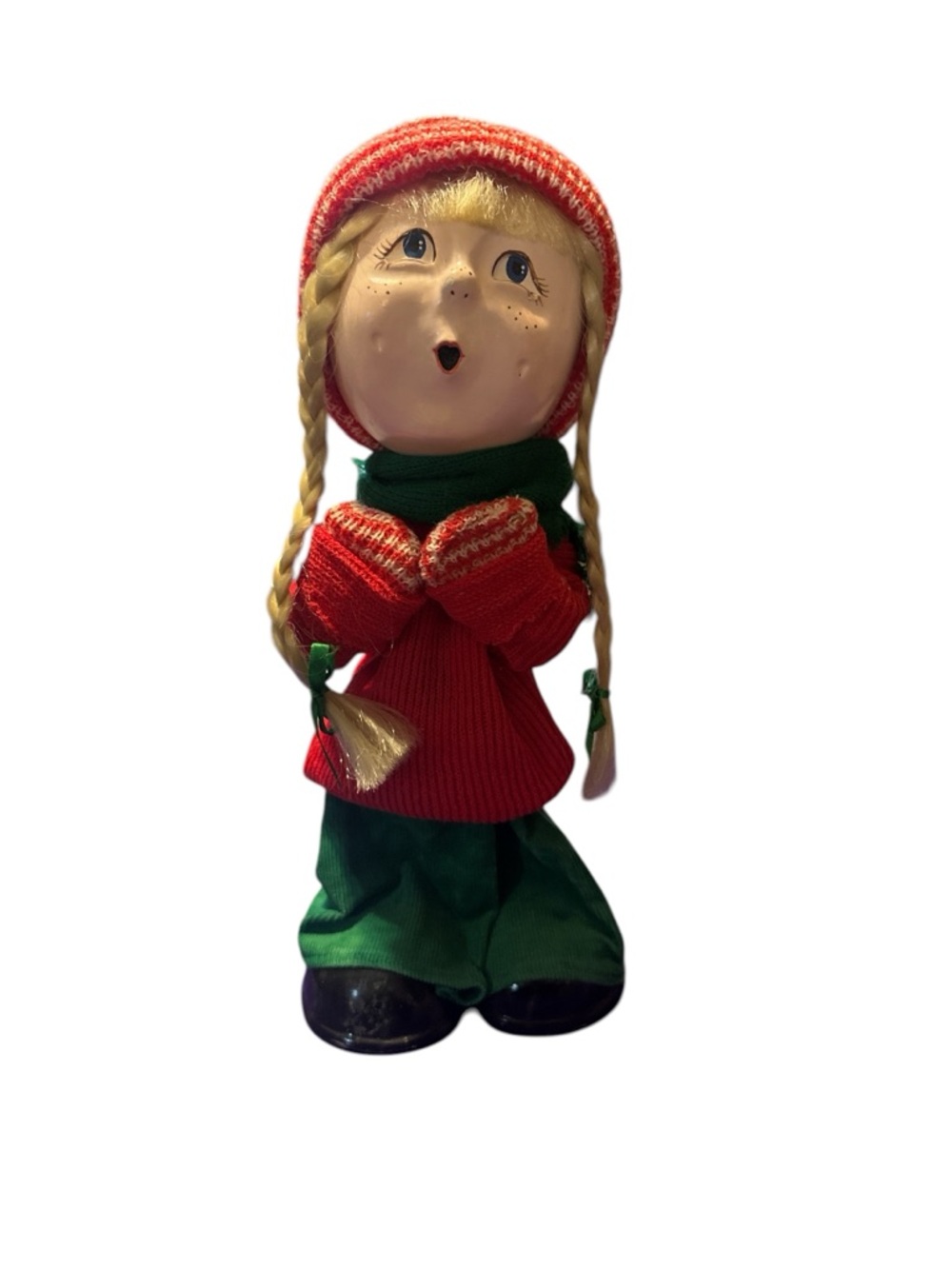 Vintage  1985 Caroling Kids By Sandra Hasson Every Doll An Original